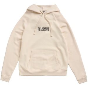 ERA TOUR EXCLUSIVE - Beige hoodie with black imaging on back